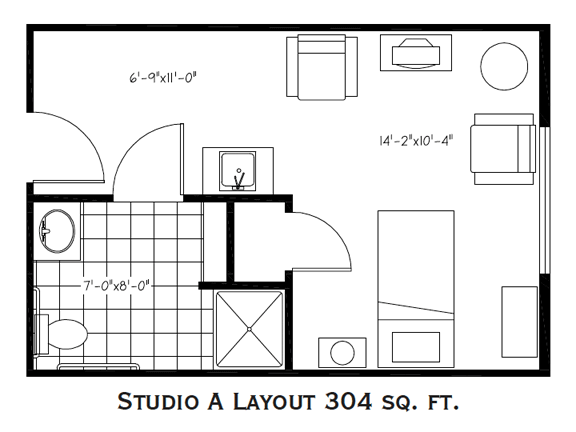 Studio A Layout